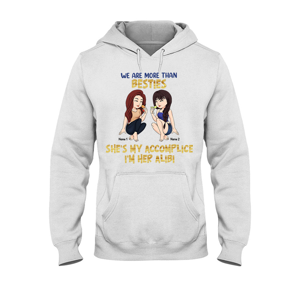 Best Friends Are The Sisters We Choose For Ourselves - Bestie gift for sister - Personalized T-shirt And Hoodie