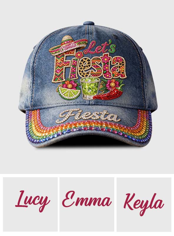 Lets Fiesta - Personalized Cinco de Mayo Classic Cap