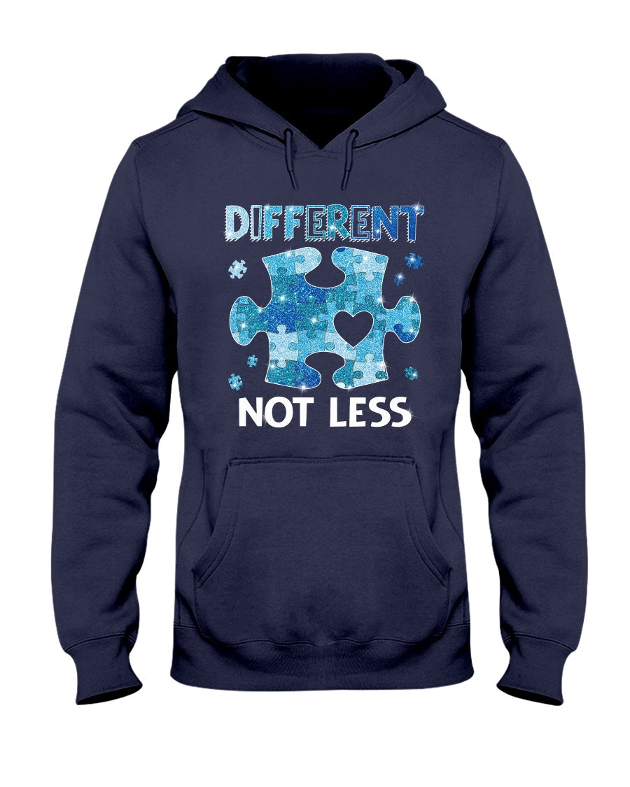 Autism Awareness Different Not Less - Autism Awareness T-shirt and Hoodie 0921