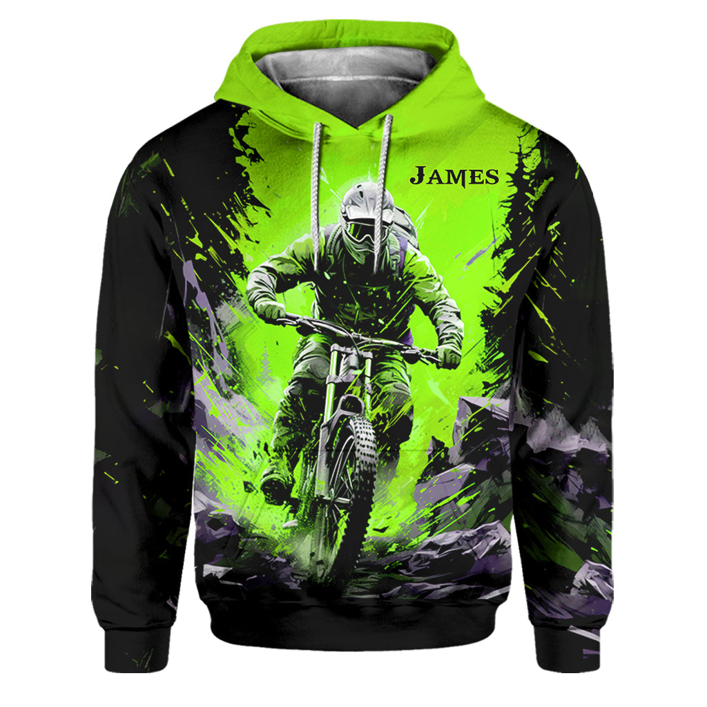 Cool Dirt Bike, Motocross - Personalized Dirt Bike Hoodie and Sweatpants