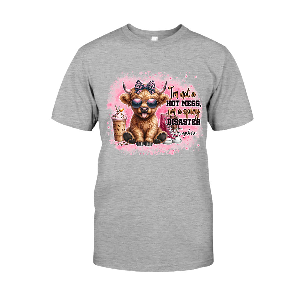 I'm Not A Hot Mess - Personalized T-shirt And Hoodie