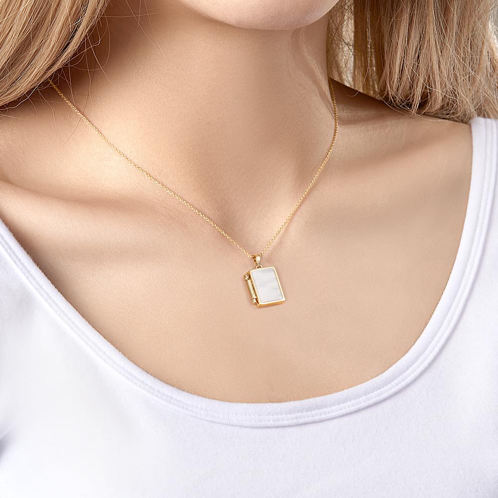 Any Photo Window - Personalized Photo Window Necklace