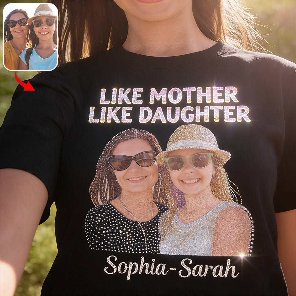 Like Mother Like Daughter - Personalized Mother All Over Shirt