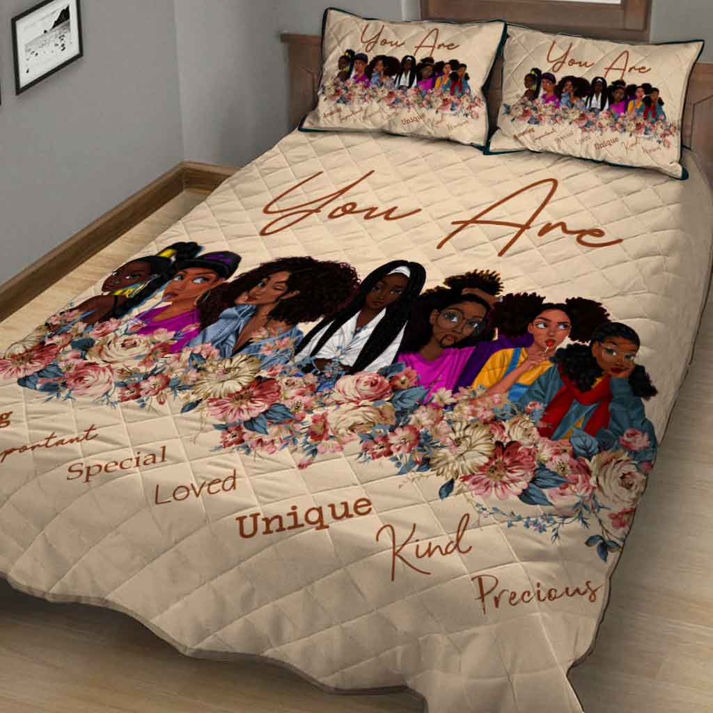 Black Queen - African American Quilt Set 112021