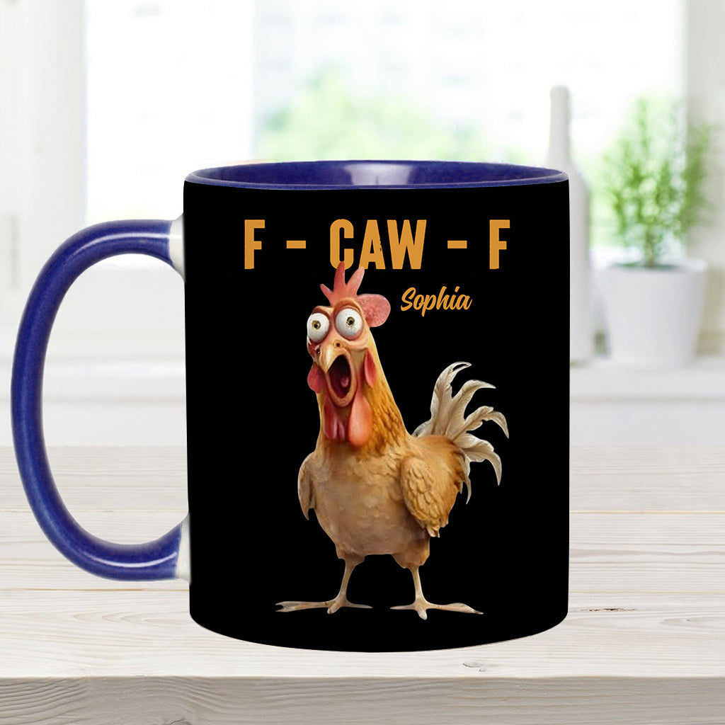 F-Claw - Personalized Chicken Accent Mug