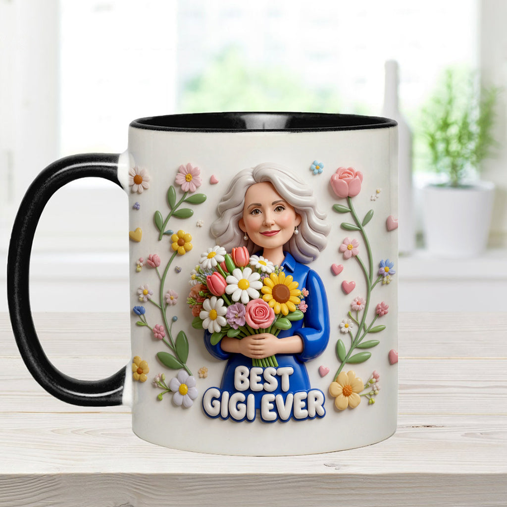 Custom Any Photo - Personalized Mother Accent Mug & Coaster