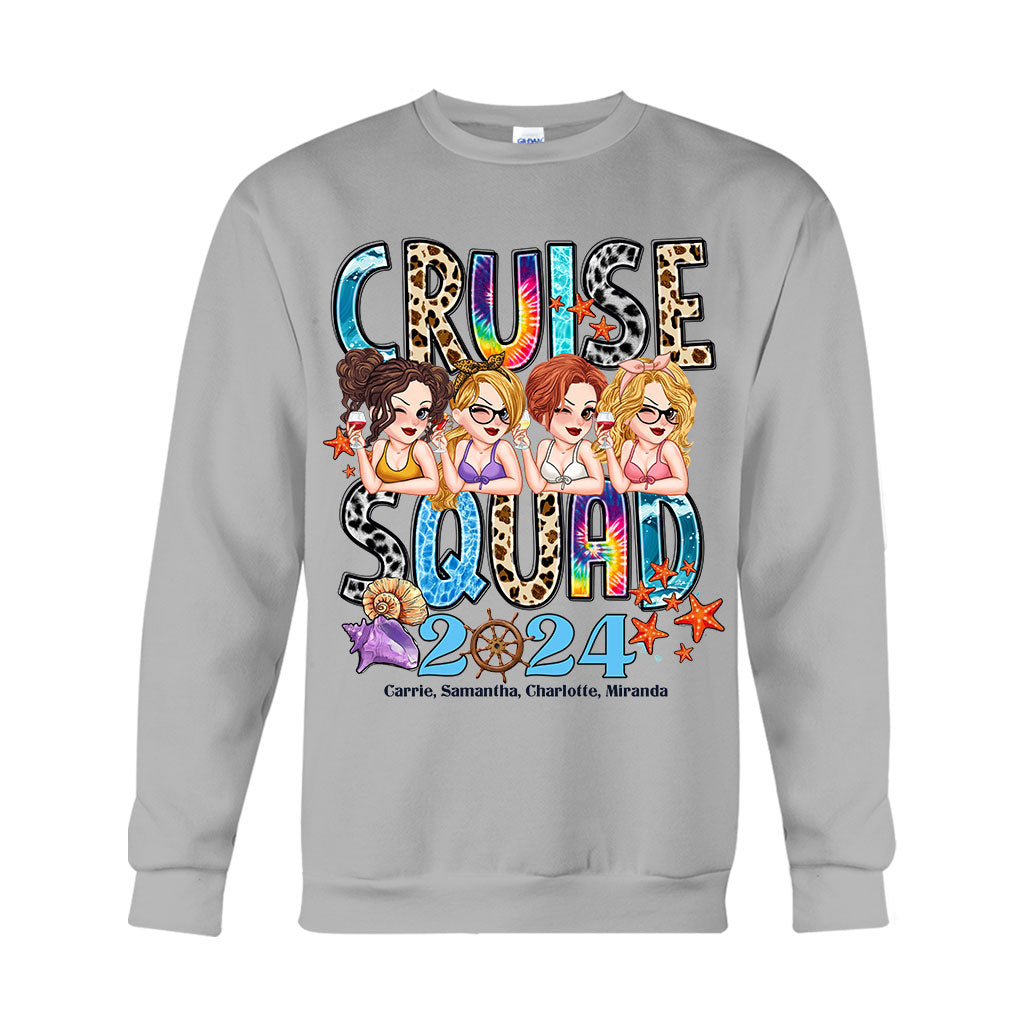 Cruise Squad 2024 - Personalized Cruising T-shirt And Hoodie