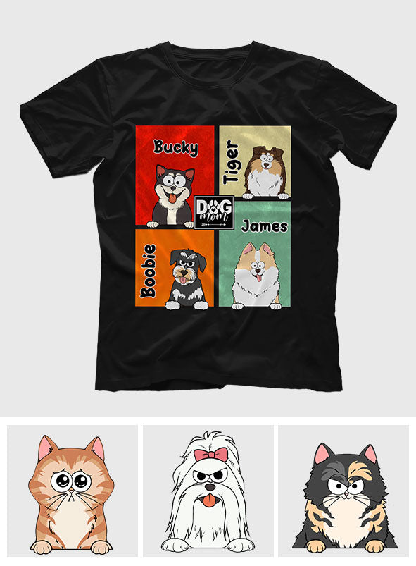 Dog Mom/ Cat Mom/ Fur Dad.... - Gift for dog lovers, dog lover - Personalized T-shirt And Hoodie