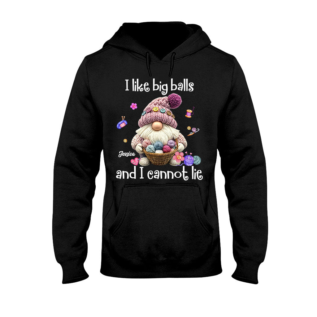 I Like Big Balls And I Cannot Lie - Personalized Crocheting T-shirt And Hoodie
