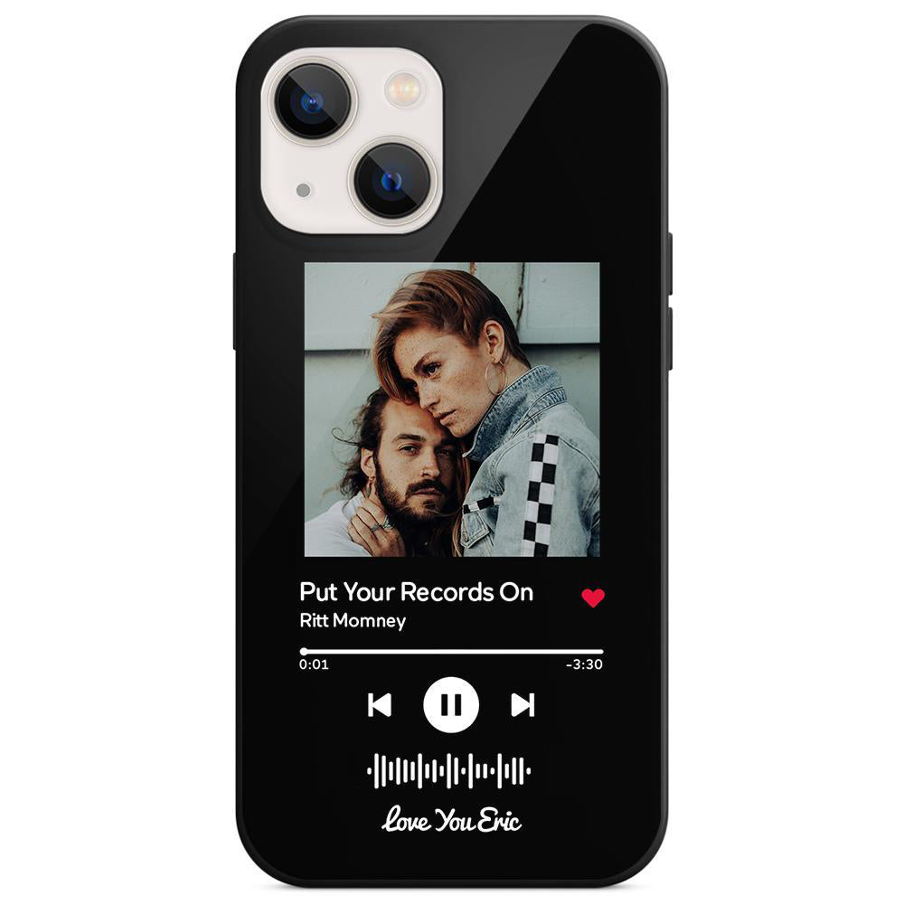 Music Code Song Photo Custom - Personalized Music Code Phone Case