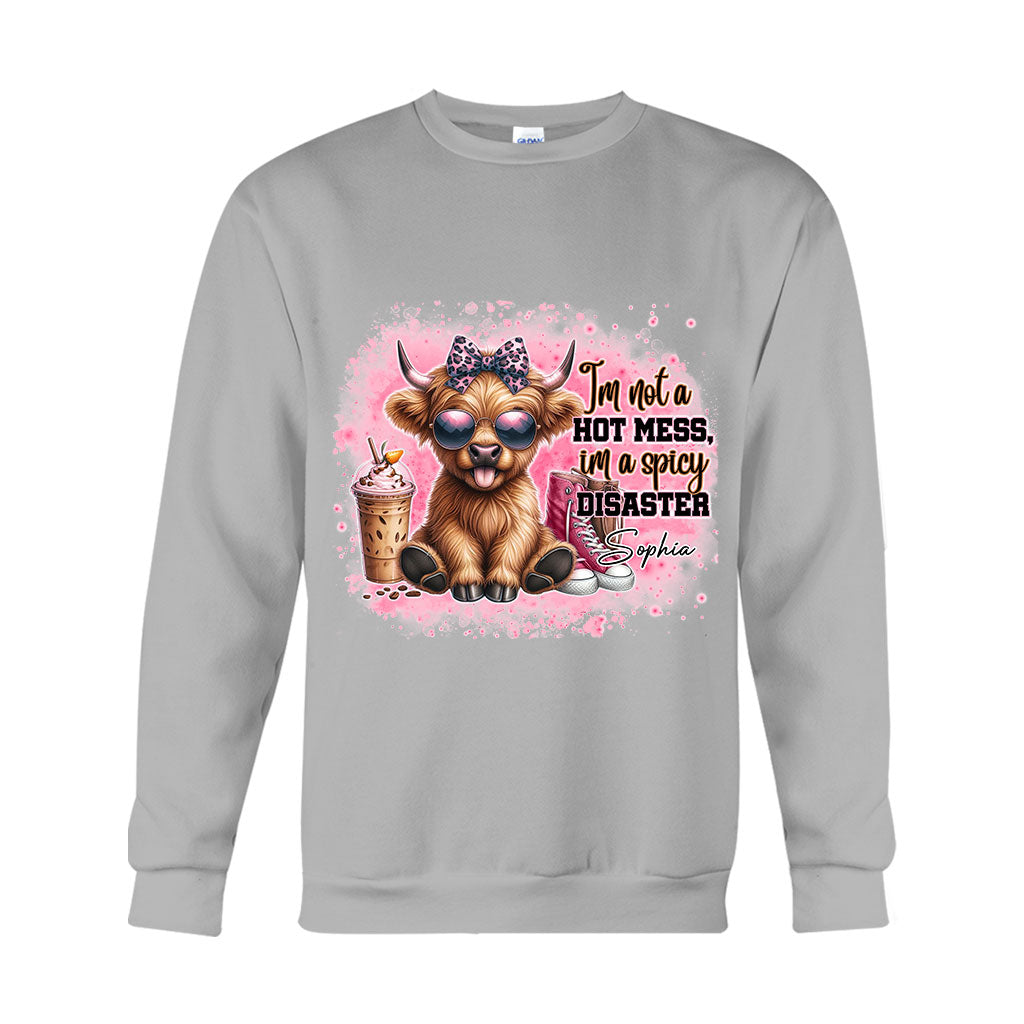 I'm Not A Hot Mess - Personalized T-shirt And Hoodie
