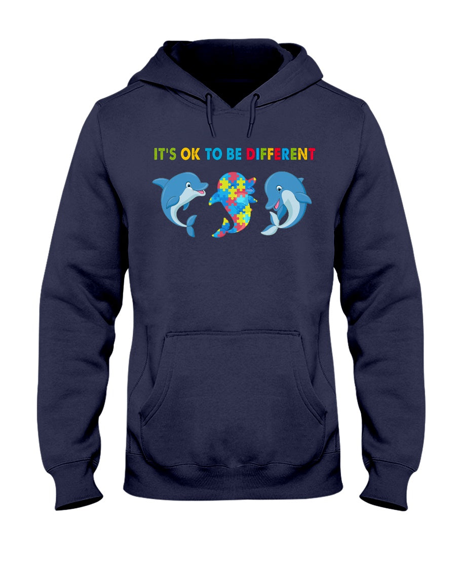 Autism It's Ok To Be Different - Autism Awareness T-shirt and Hoodie 0921