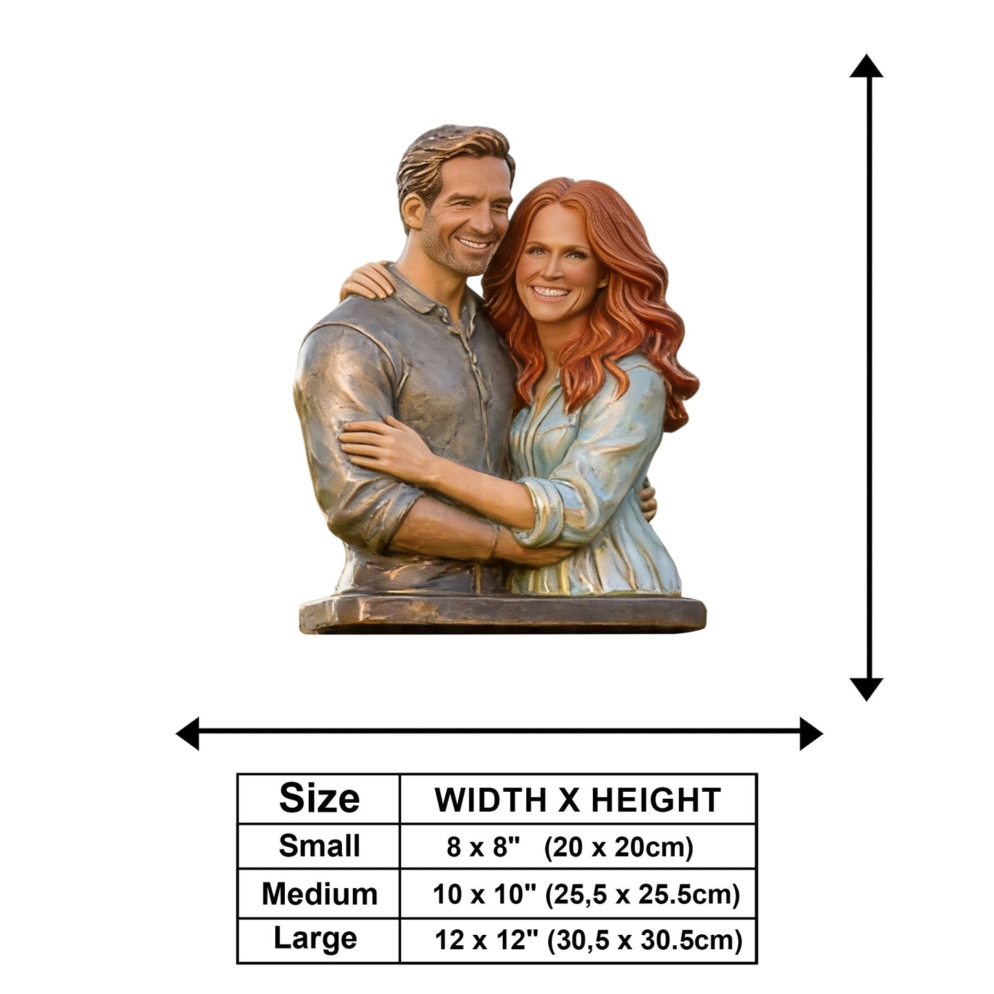 A Lovely Lady & A Grumpy Old Man Live Here - Personalized Couple Wooden Wall Mount Sign