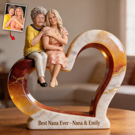 Custom Any Photo Perfect For Mom, Grandma - Personalized Mother Custom Shaped Acrylic Plaque