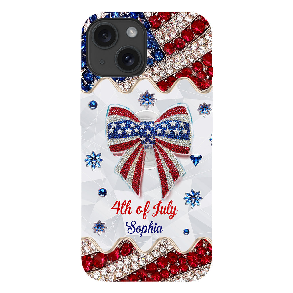 Independence Day - Personalized Independence Day/ 4th of July Full Print Phone Case & Phone Grip