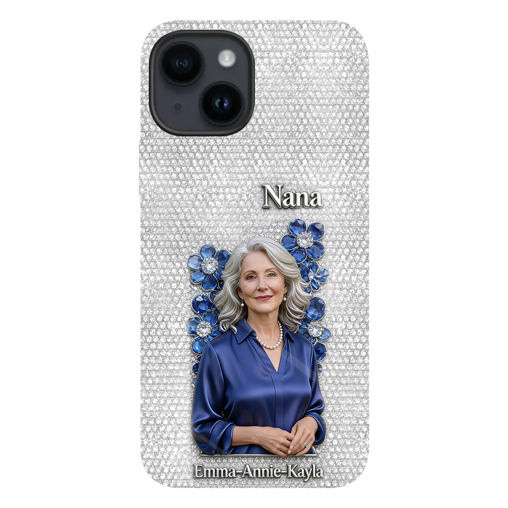 Forever Loved Grandma Diamond - Perfect Mother's Day Gift - Personalized Grandma Full Print Phone Case