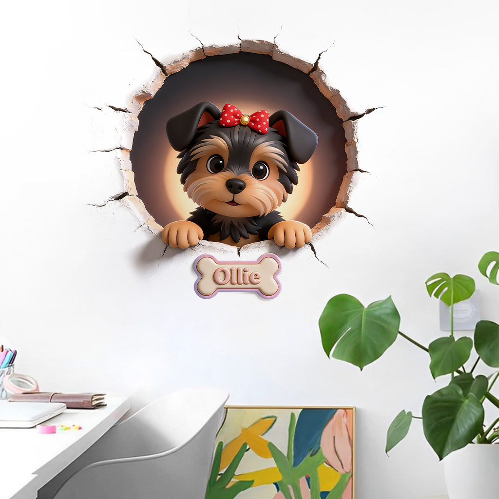 Custom Any Photo - Personalized Dog Wall Decal