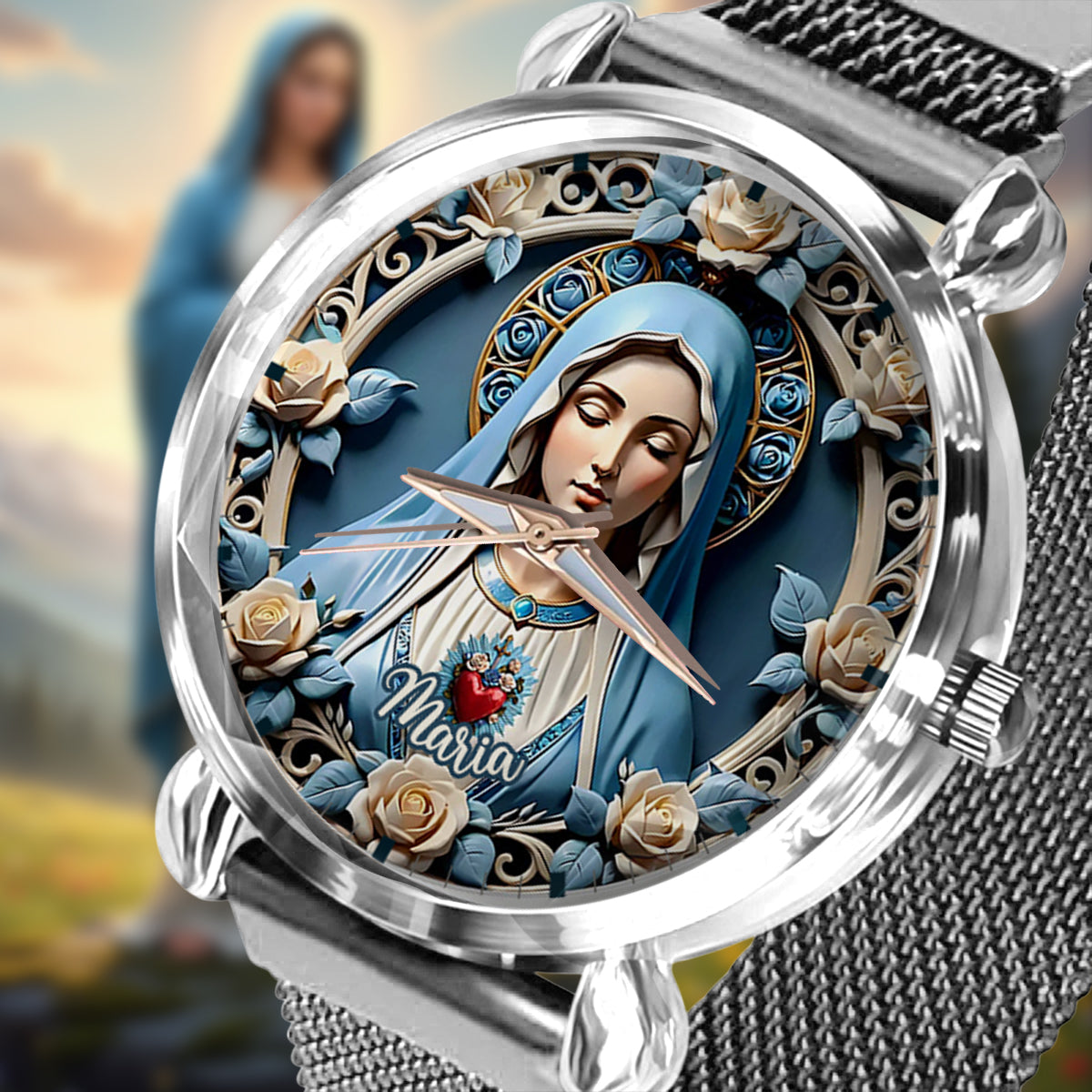 Believe - Personalized Christian Women Hand Watch