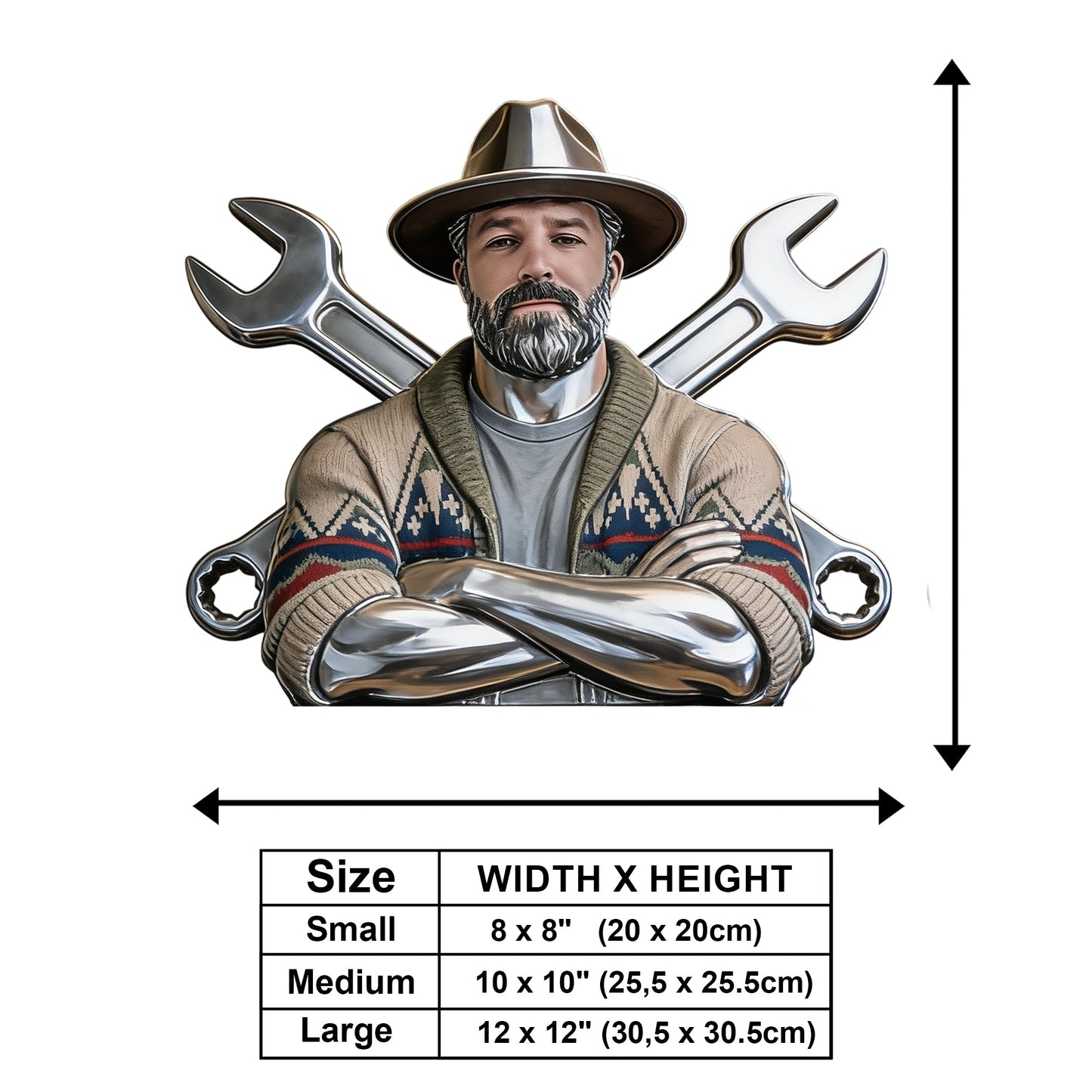 Don't Mess This Up - Personalized Mechanic Wooden Wall Mount Sign