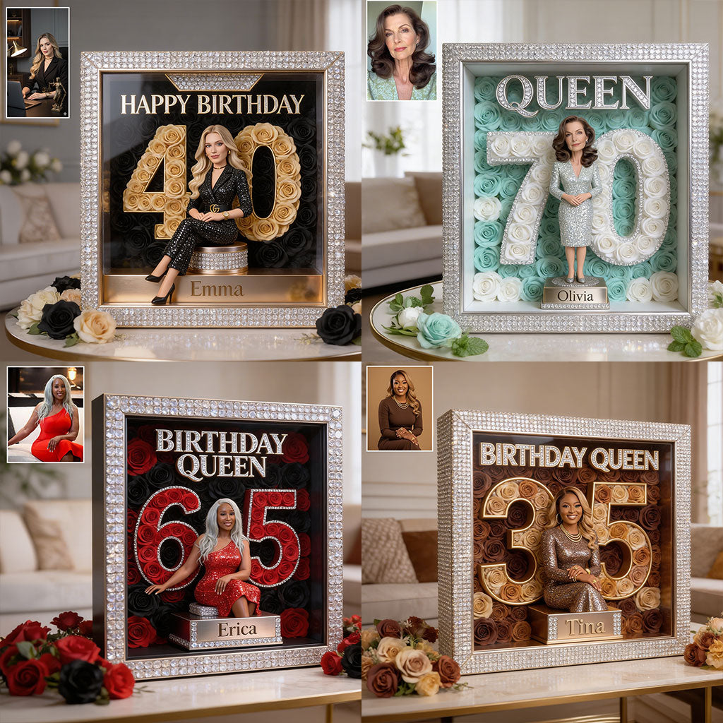 Custom Any Photo - Personalized Birthday Custom Shaped Acrylic Plaque