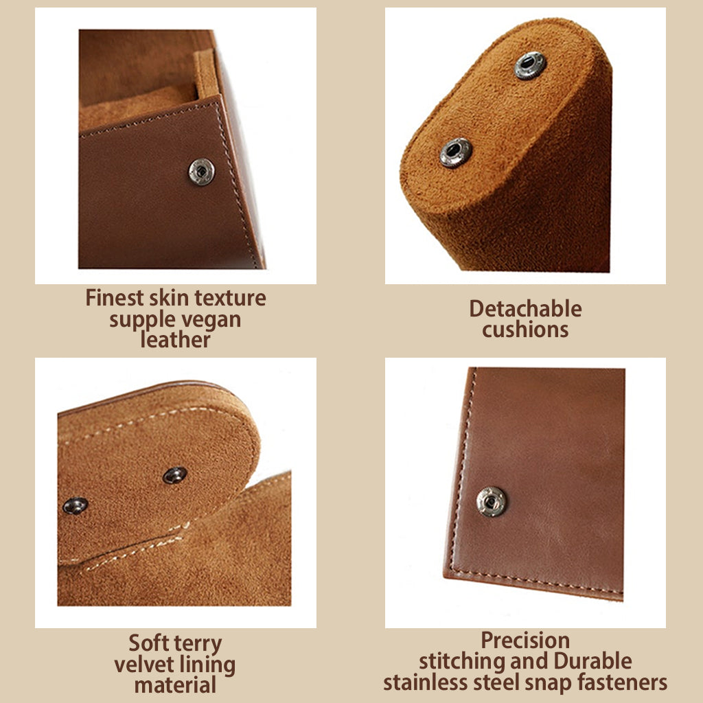 Initial Alphabet - Personalized Luxury Leather Watch Case