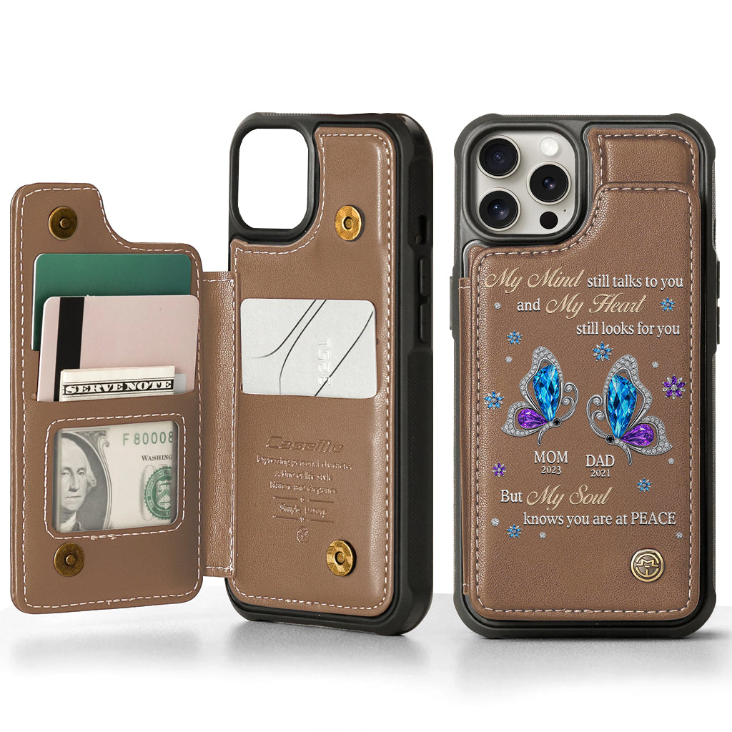 I Love You Forever - Personalized Memorial Wallet Phone Case