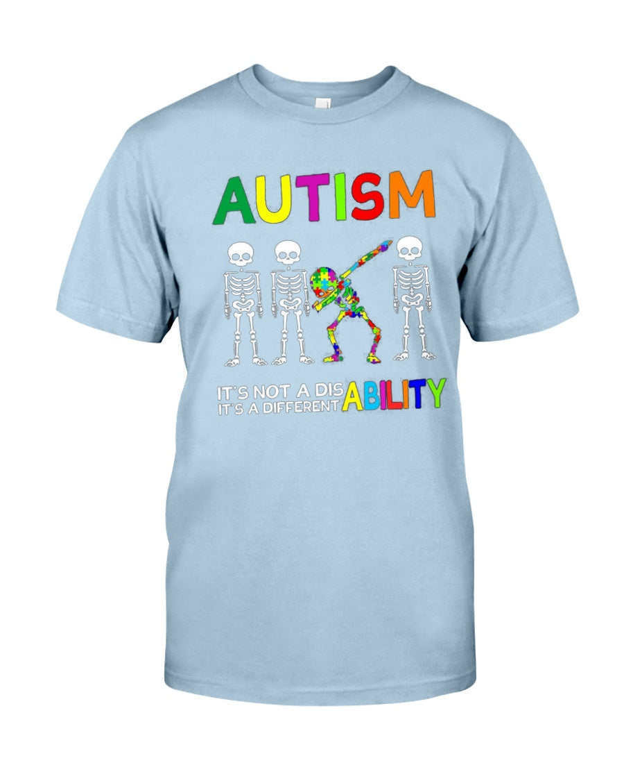 Autism It's A Different Ability - Autism Awareness T-shirt and Hoodie 0921