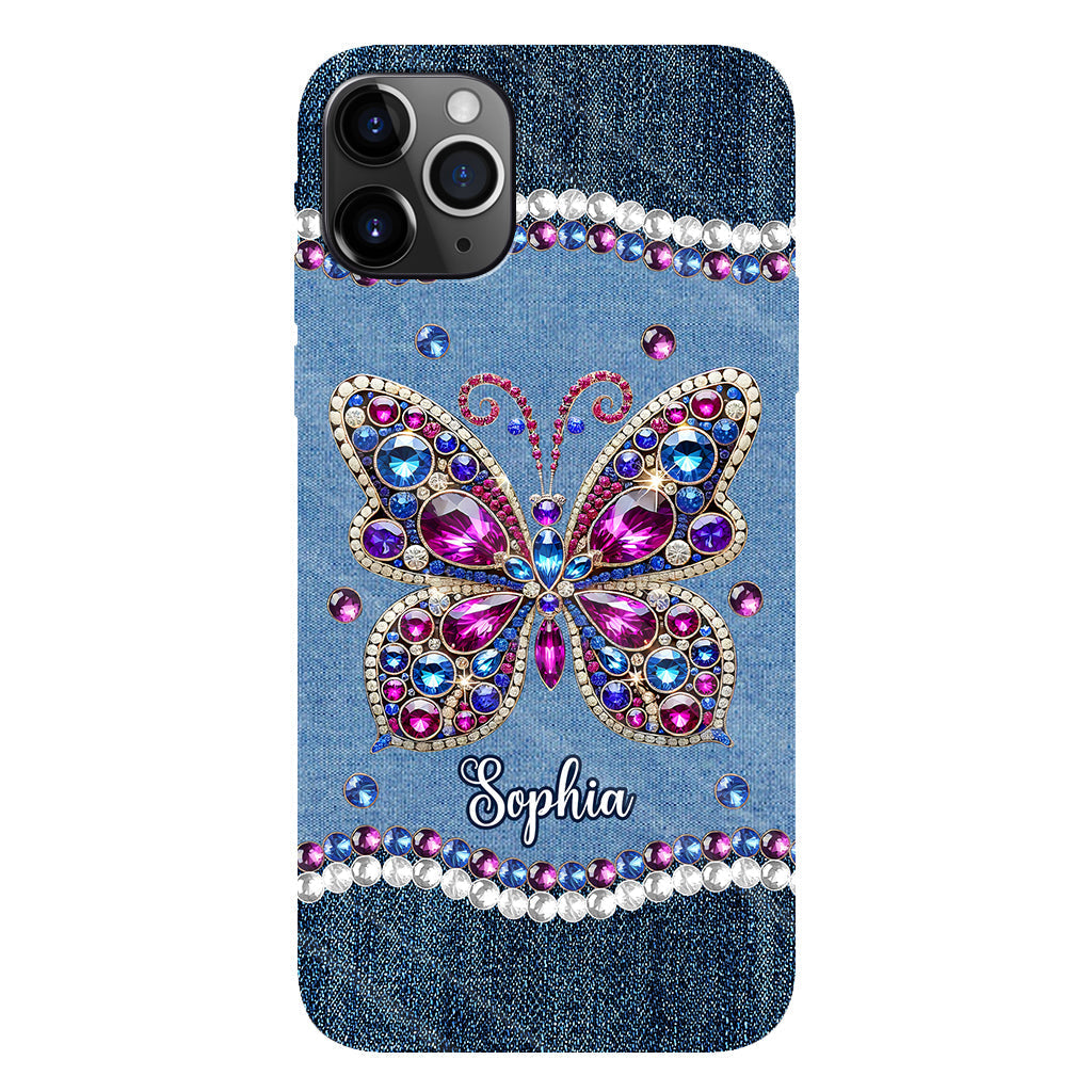 Beautiful Butterly - Personalized Butterfly Full Print Phone Case