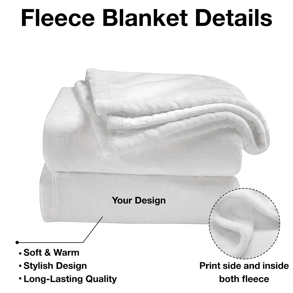 Personalized Daughter and Mom Fleece Blanket, Custom Greatest Gifts Quote, Cozy Unique Gift for Daughter