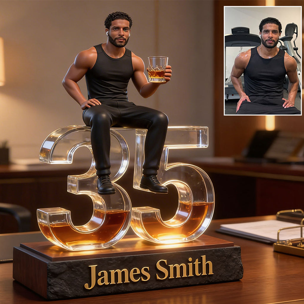 Custom Any Photo - Personalized Birthday Custom Shaped Acrylic Plaque