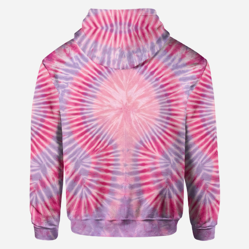 Chill Flamingo Tie Dye Shirt - Personalized Flamingo All Over Shirt