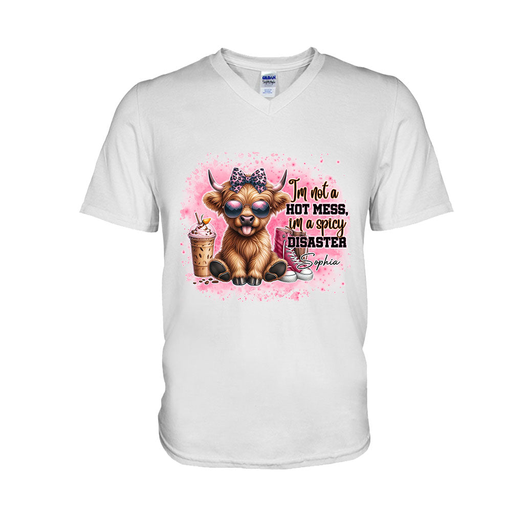 I'm Not A Hot Mess - Personalized T-shirt And Hoodie