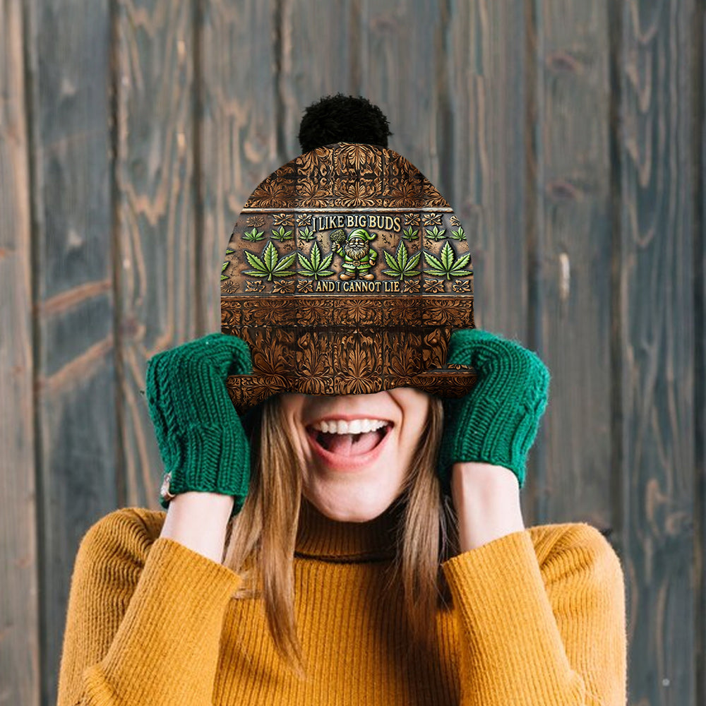 I Like Big Buds - Personalized Weed Beanie Hat
