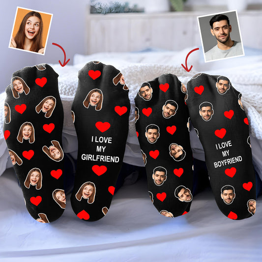 Awesome Couple - Personalized Couple Socks