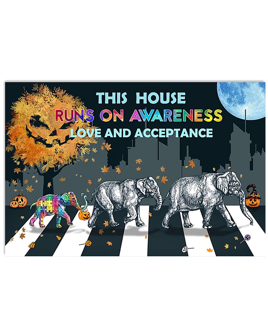 Autism Love And Acceptance - Autism Awareness Poster 0921