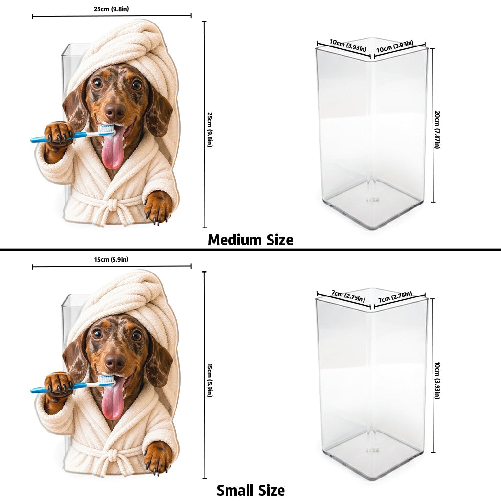 Cute Pet, Pet Lovers Gift - Personalized Dog Acrylic Pot