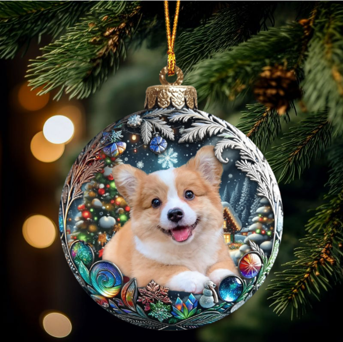 Custom Pet Photo Ornament - Cherish Your Furry Friend Forever