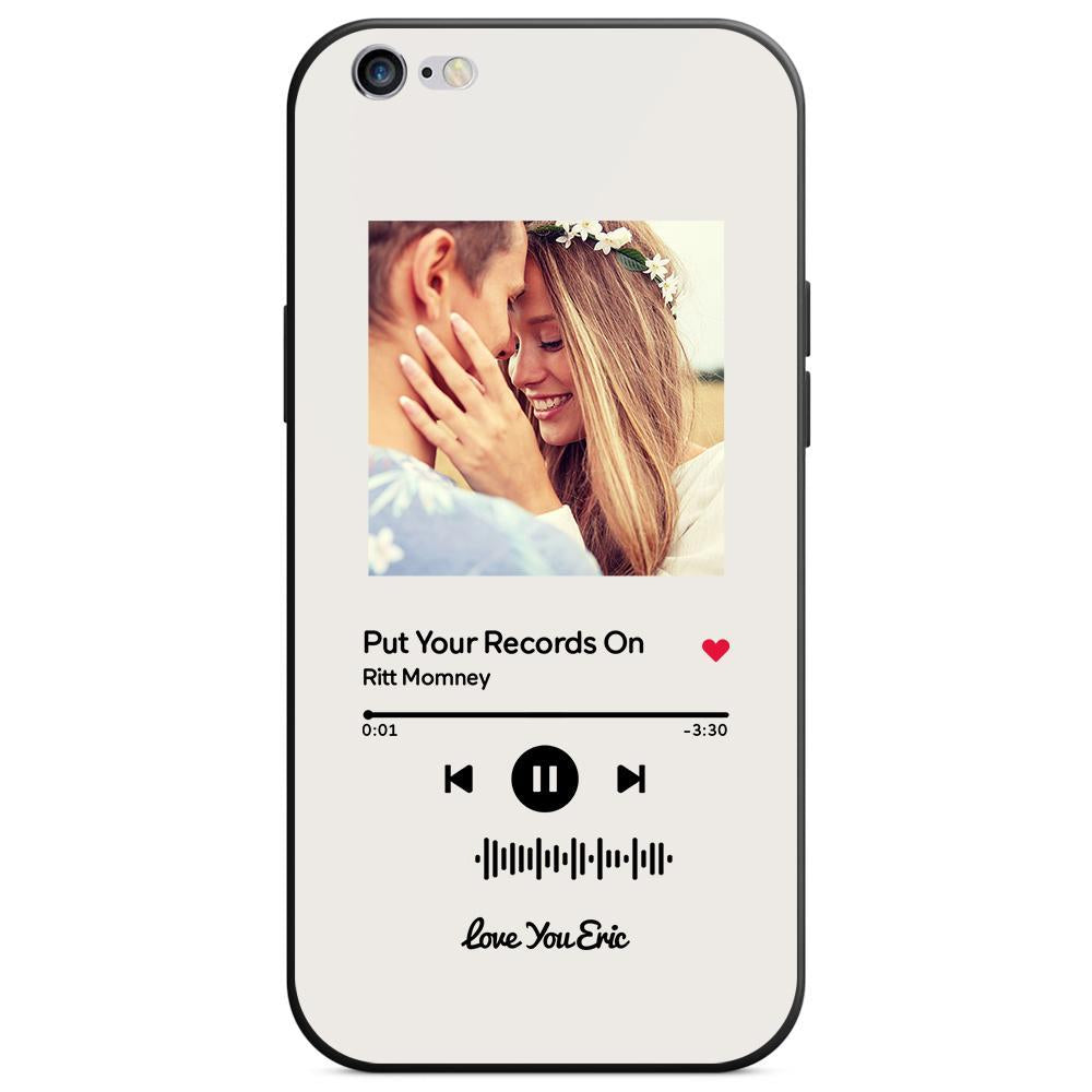 Music Code Song Photo Custom - Personalized Music Code Phone Case