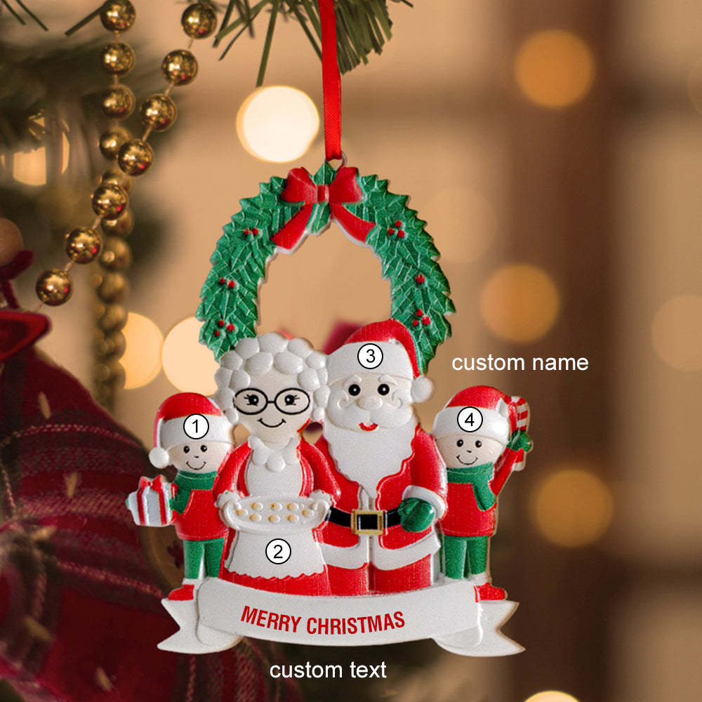 Any Family Name - Personalized Family Family Gift Ornament
