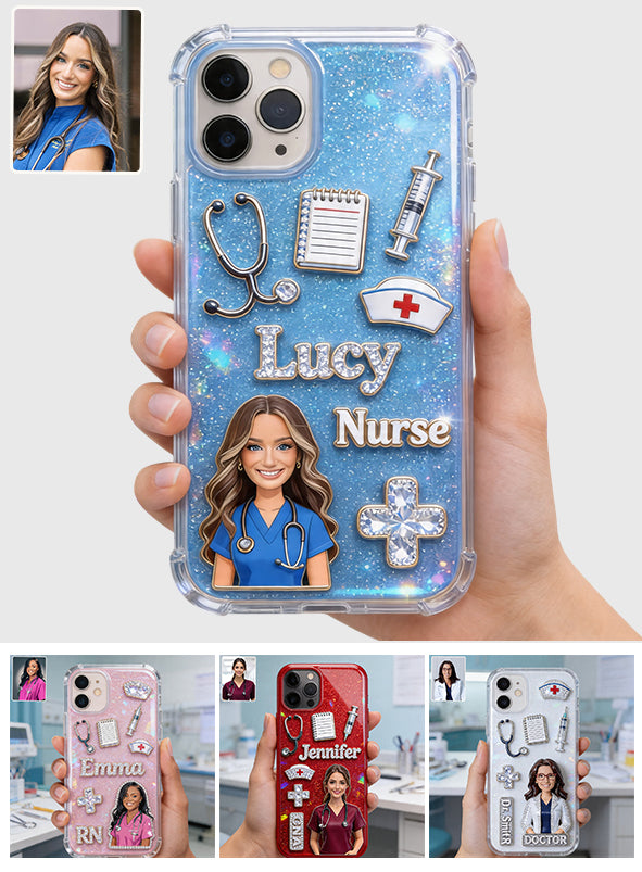 Best Nurse Ever - Personalized Nurse Shaker Phone Case