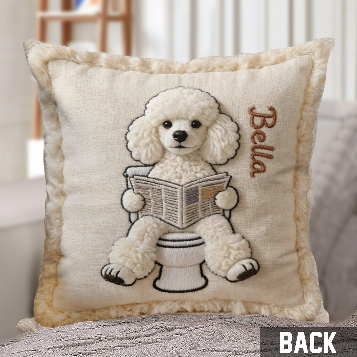 Custom Any Photo Funny Pet - Personalized Dog Throw Pillow