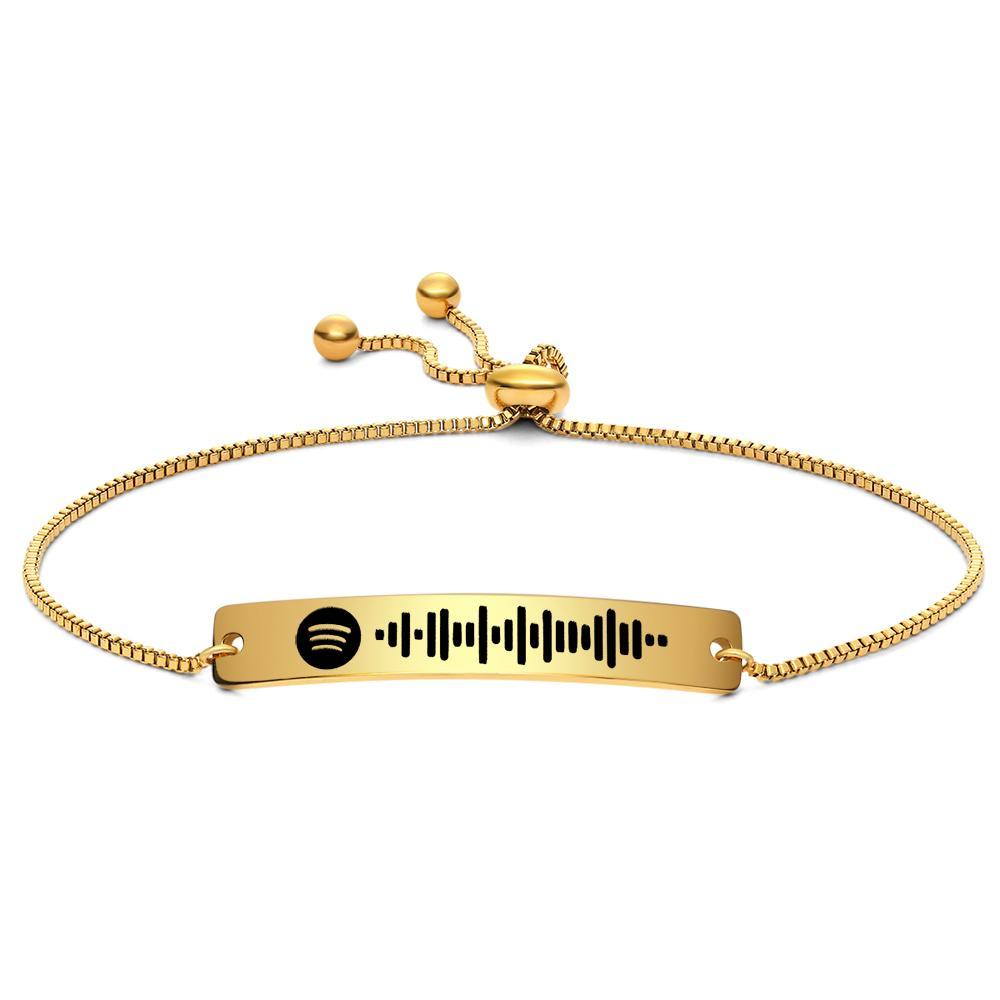 Any Scannable Spotify Code - Personalized Scannable Spotify Code Bracelet
