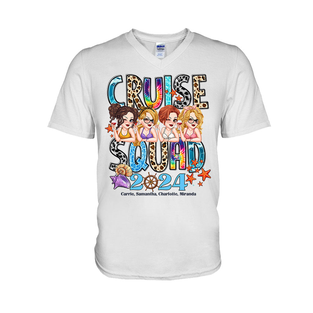 Cruise Squad 2024 - Personalized Cruising T-shirt And Hoodie