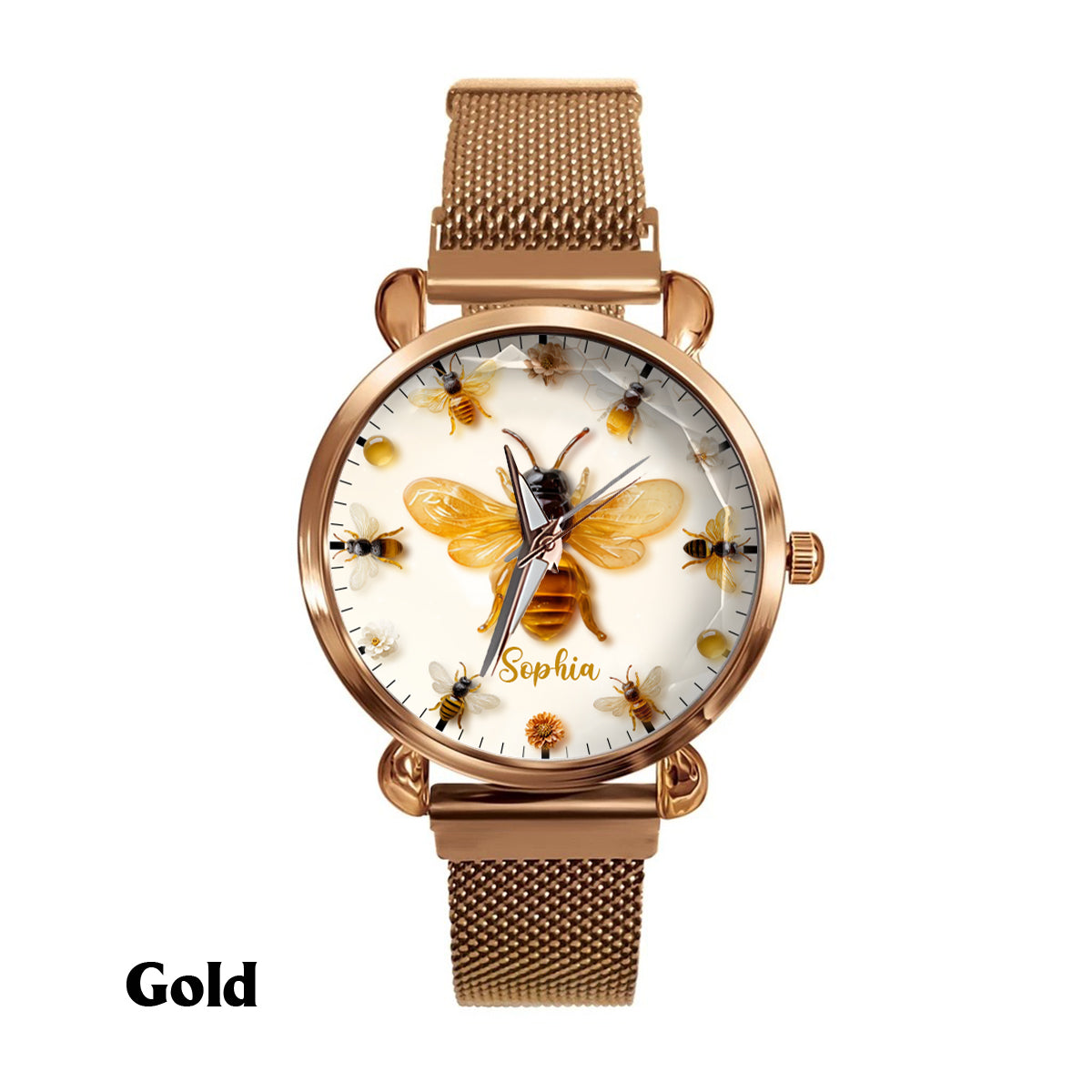 Just A Girl Who Loves Bees - Personalized Bee Women Hand Watch
