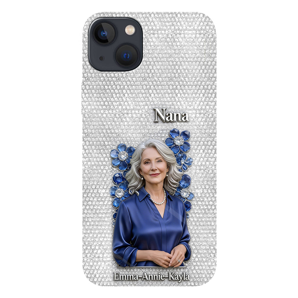 Forever Loved Grandma Diamond - Perfect Mother's Day Gift - Personalized Grandma Full Print Phone Case