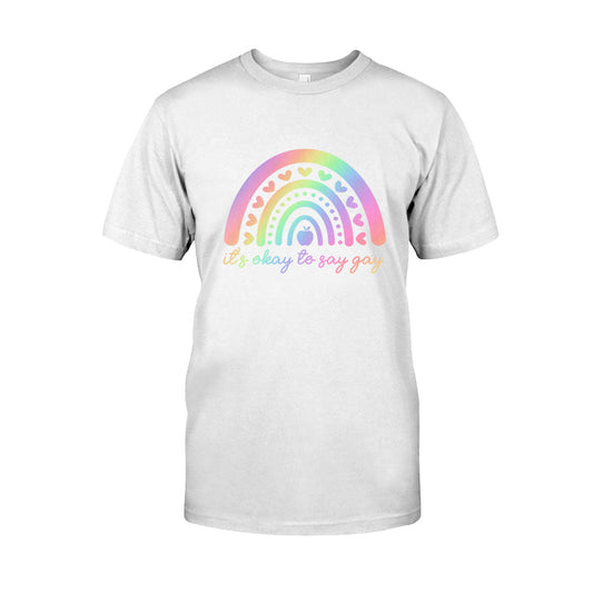 It's Okay To Say - Teacher T-shirt and Hoodie