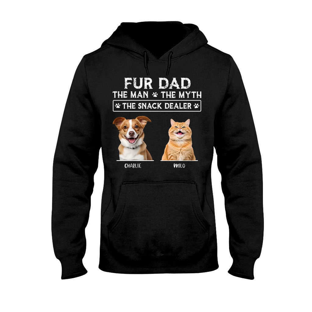 Fur Dad - Personalized Dog T-shirt And Hoodie