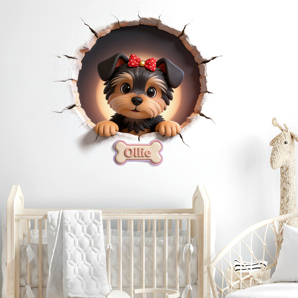 Custom Any Photo - Personalized Dog Wall Decal