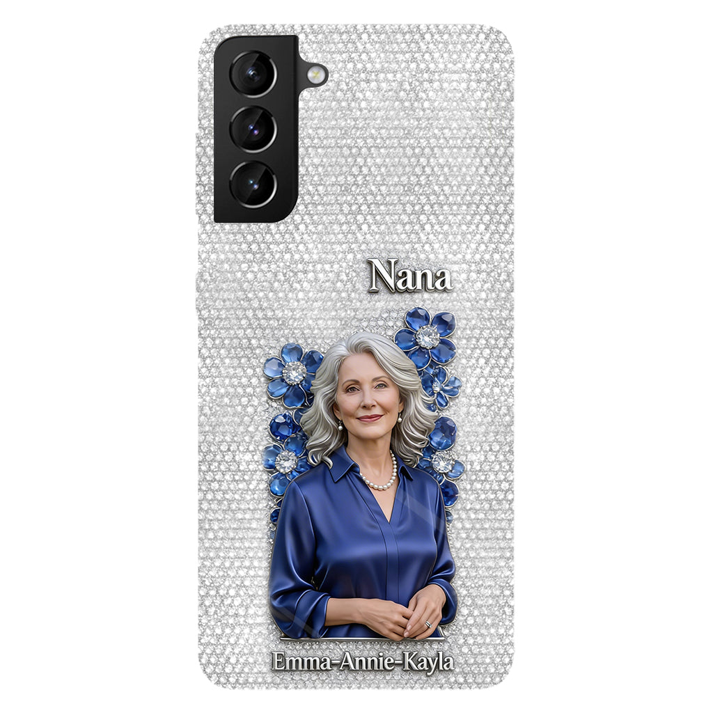 Forever Loved Grandma Diamond - Perfect Mother's Day Gift - Personalized Grandma Full Print Phone Case