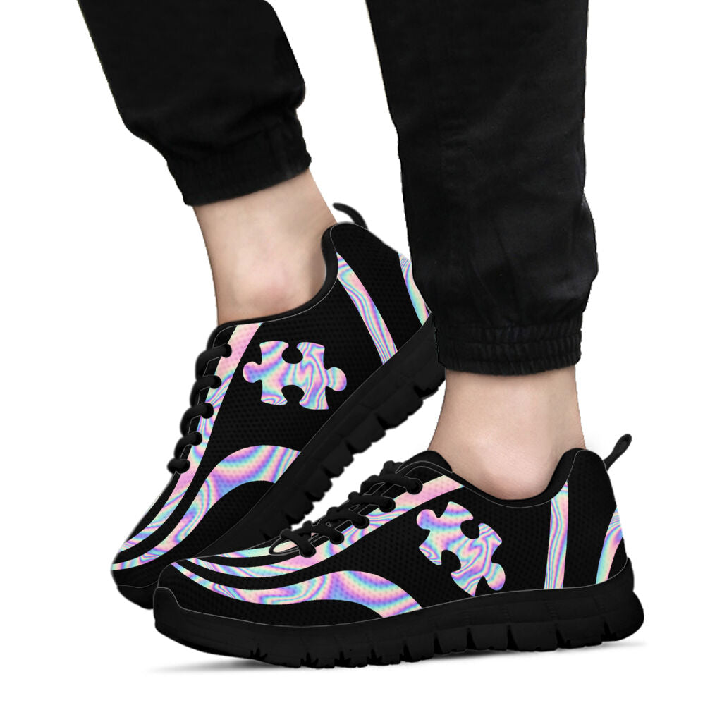 Hologram Autism Autism Awareness Sneakers 0622